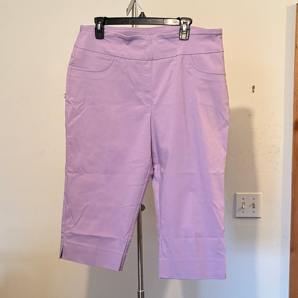 Ruby Rd. Lavender Capris - image 1